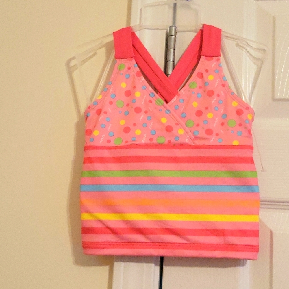 Bobbie Brooks New Girls Swimsuit Top Size 4/5 XS